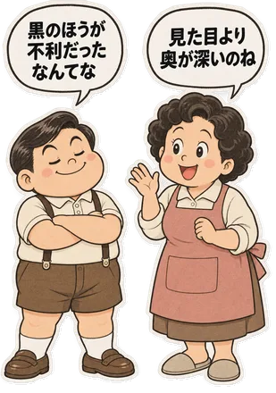 ファミコン大図鑑オリジナルキャラクターの掛け合い（オチ）
