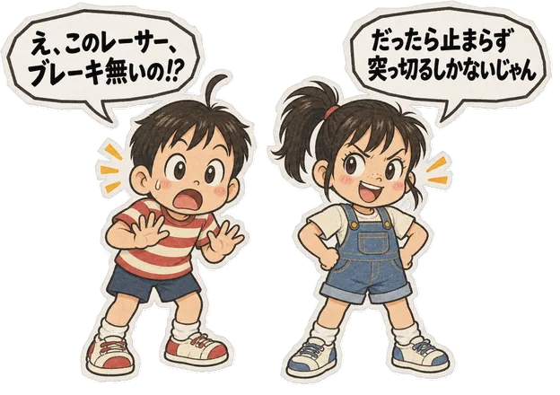 ファミコン大図鑑オリジナルキャラクターの掛け合い