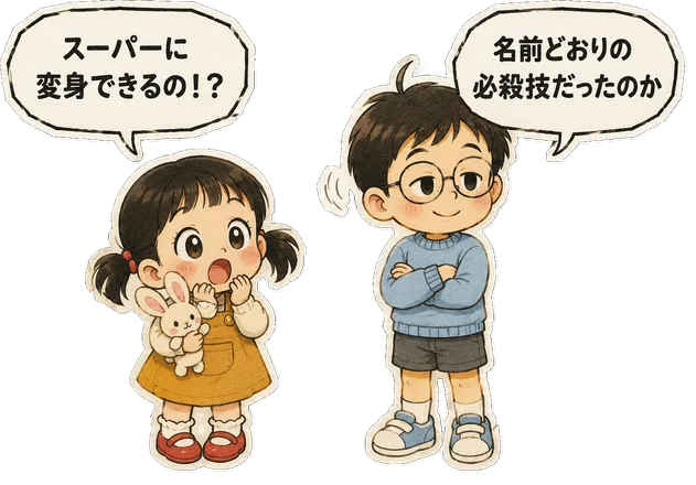 ファミコン大図鑑オリジナルキャラクターの掛け合い